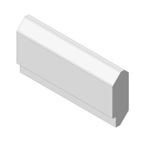 Šamotová deska přední KV DYNAMIC B 3G 38.50.01 